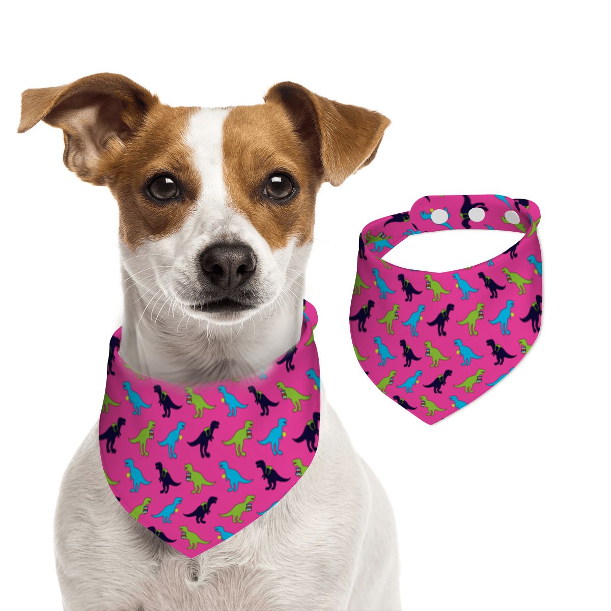 Pet Cotton Snap Bandana