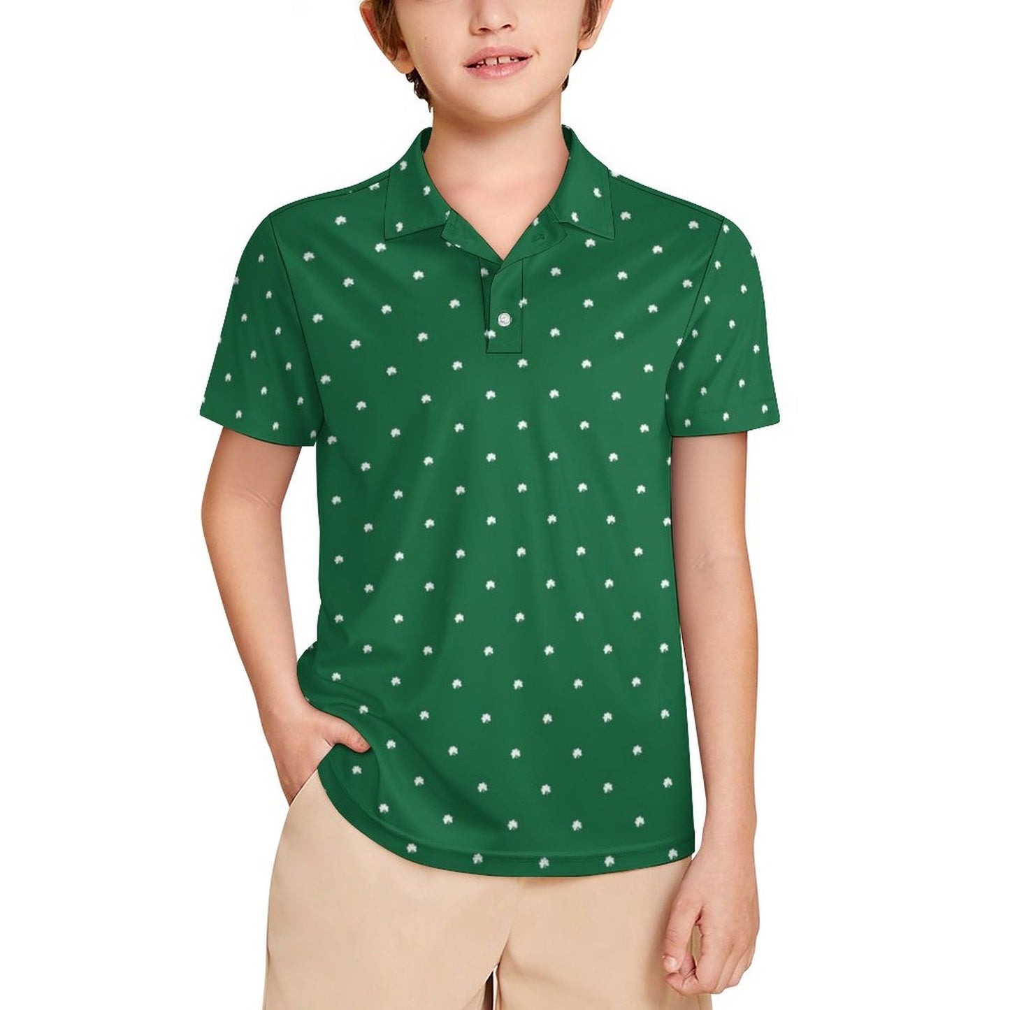 Kids' UPF50+ Polo Shirt