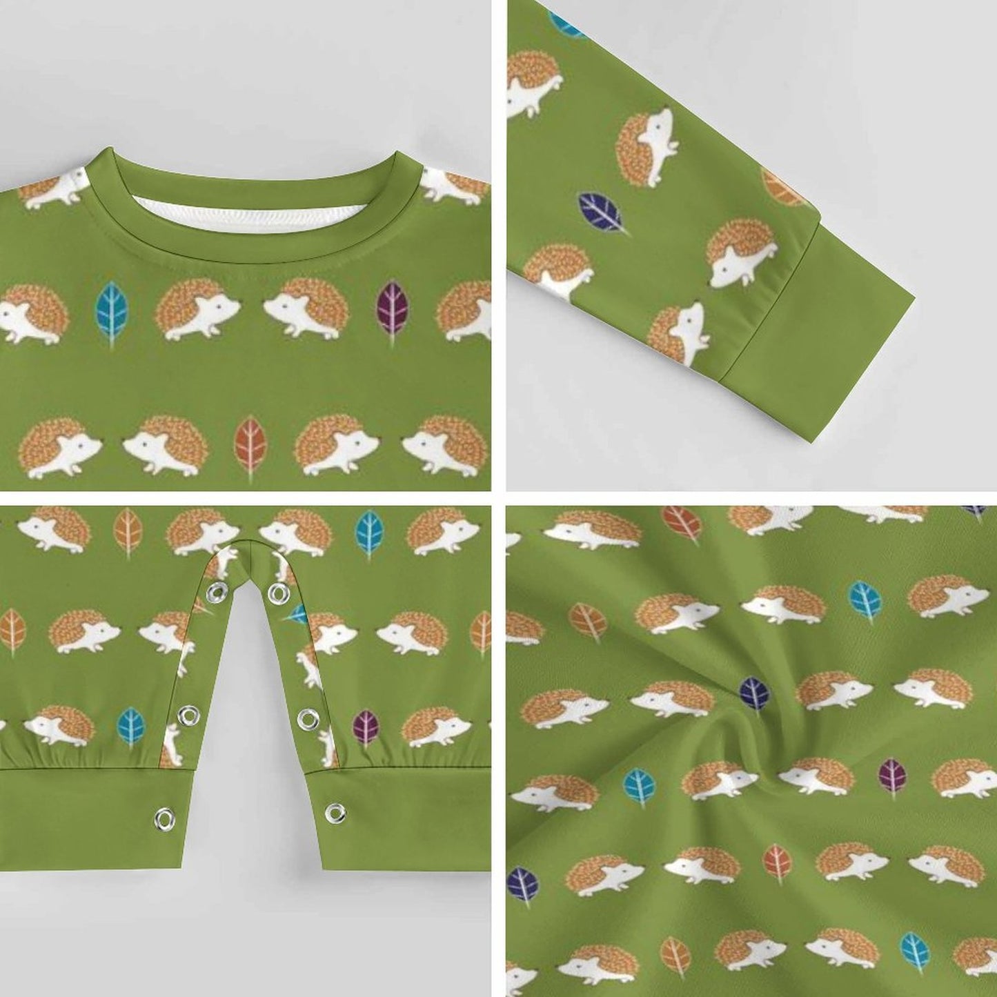 180gsm Baby Romper-9 Sites(All-Over Printing)