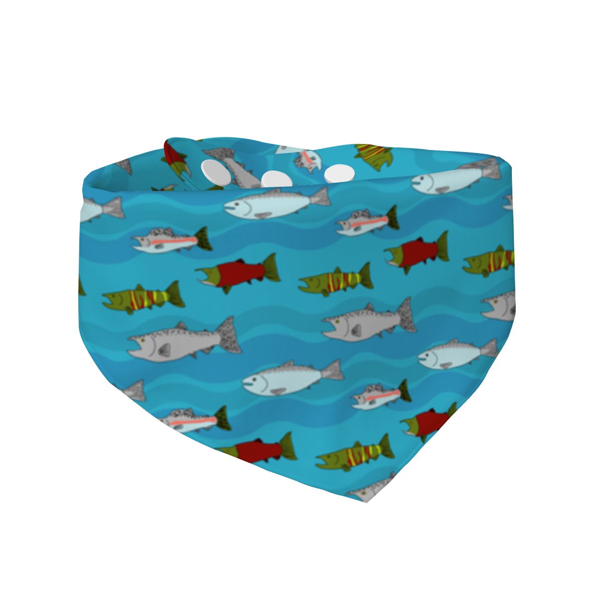 Pet Cotton Snap Bandana