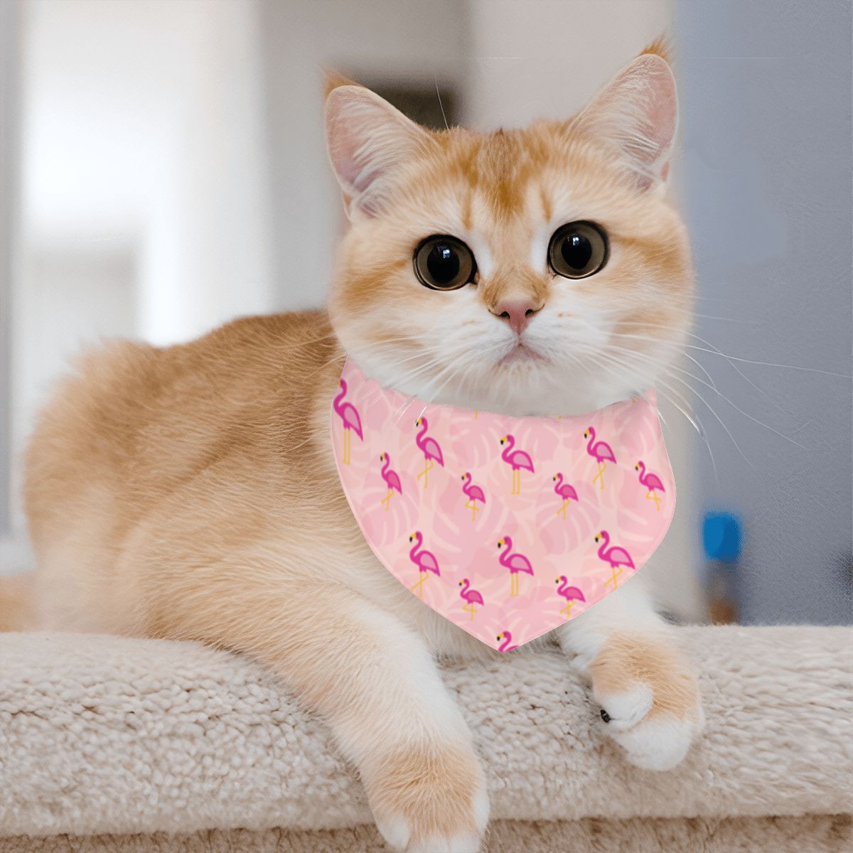Pet Cotton Snap Bandana
