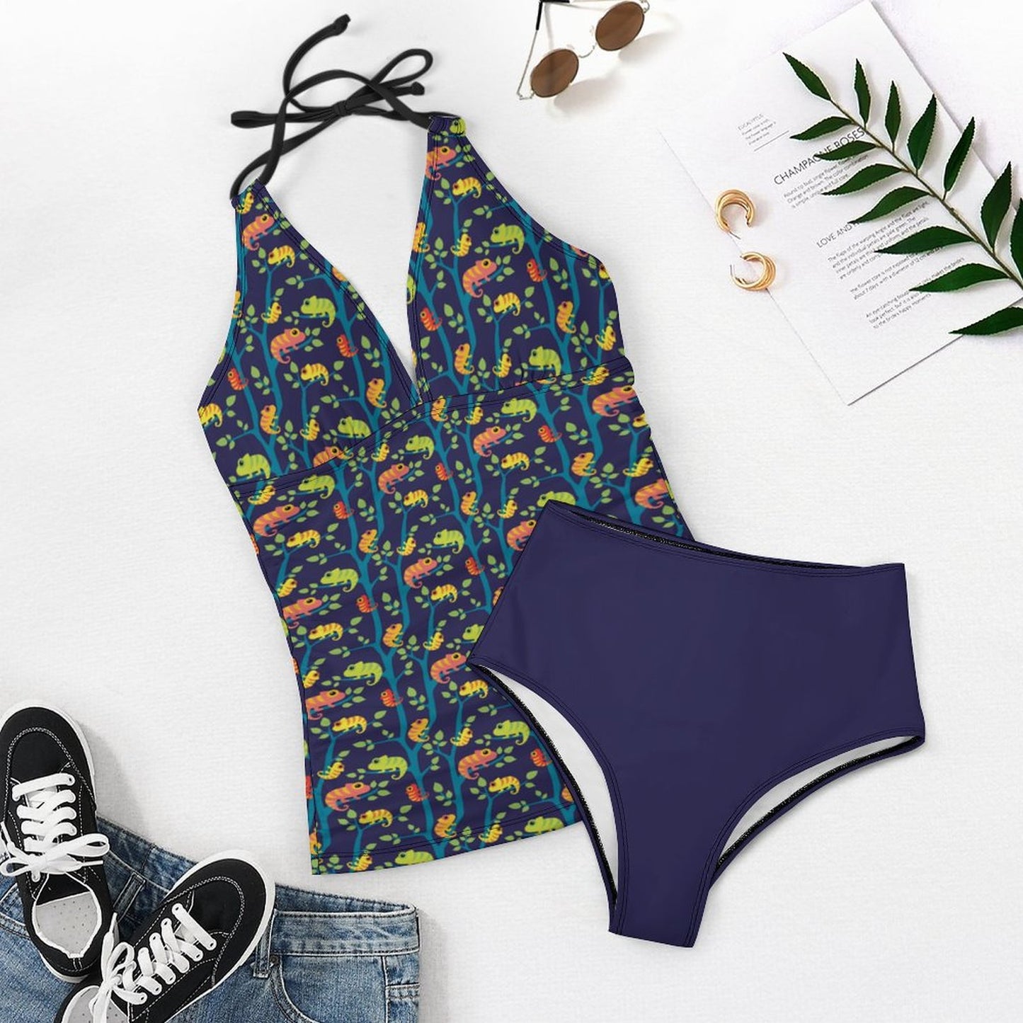 Women's Halter Tankini