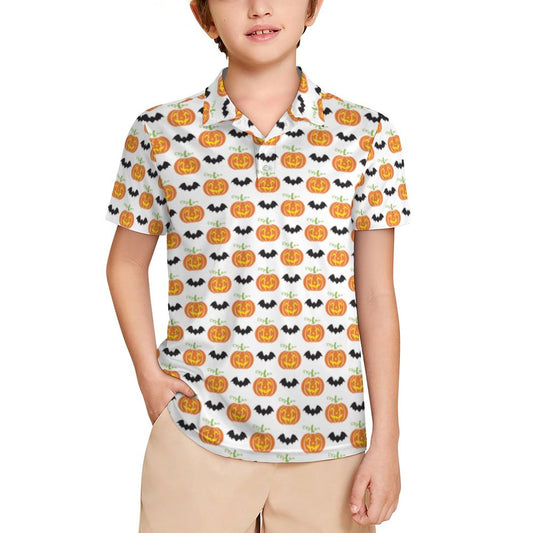 Kids' UPF50+ Polo Shirt