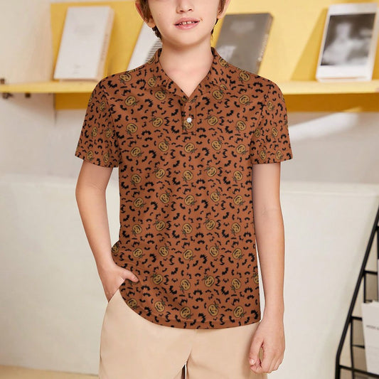 Kids' UPF50+ Polo Shirt