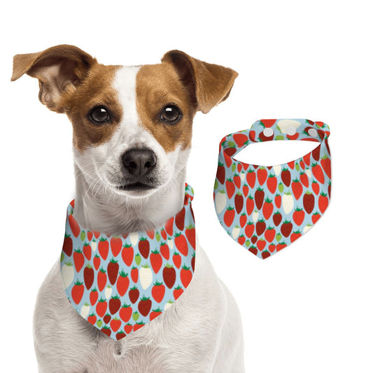 Pet Cotton Snap Bandana